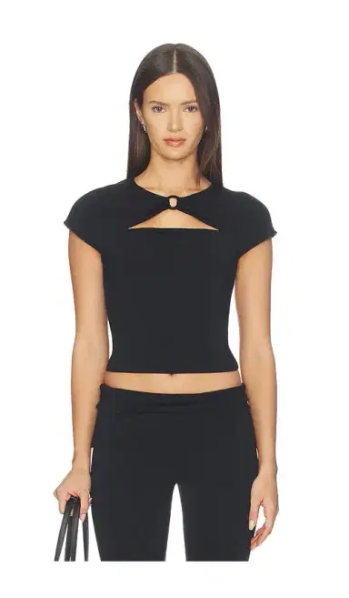 Frame x Alexandra Leclerc The Casino Top | Thumbnail 5 Frame x Alexandra Leclerc The Casino Top | Thumbnail 5