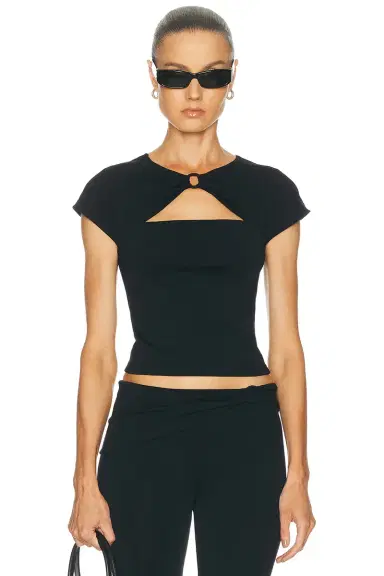 Frame x Alexandra Leclerc The Casino Top | Thumbnail 1 Frame x Alexandra Leclerc The Casino Top | Thumbnail 1