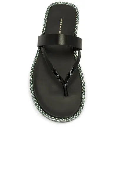 Dries Van Noten Flat Sandal | Thumbnail 4 Dries Van Noten Flat Sandal | Thumbnail 4