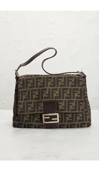 Fendi Zucca Mama Forever Baguette Shoulder Bag | Thumbnail 10 Fendi Zucca Mama Forever Baguette Shoulder Bag | Thumbnail 10