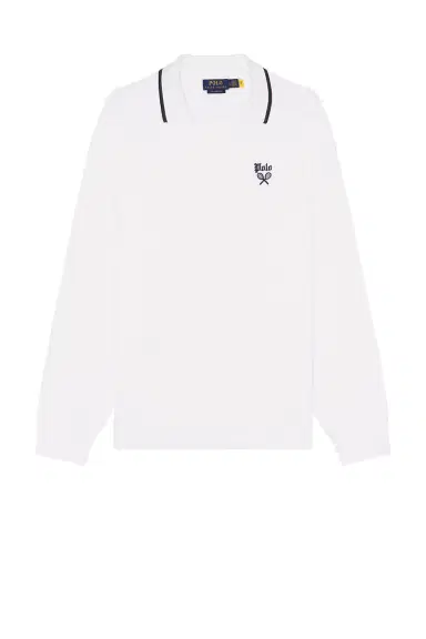 Polo Ralph Lauren Lightweight Terry Tennis Logo Polo Sweatshirt | Thumbnail 4 Polo Ralph Lauren Lightweight Terry Tennis Logo Polo Sweatshirt | Thumbnail 4