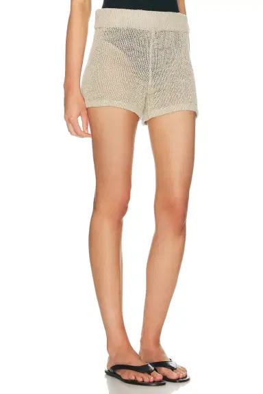 Enza Costa Linen Open Knit Short | Thumbnail 2 Enza Costa Linen Open Knit Short | Thumbnail 2