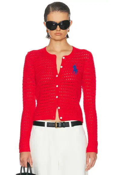 Polo Ralph Lauren Long Sleeve Cardigan | Thumbnail 1 Polo Ralph Lauren Long Sleeve Cardigan | Thumbnail 1