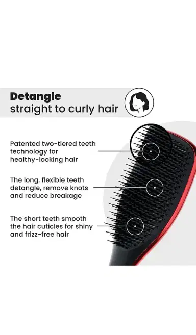 Tangle Teezer The Ultimate Detangler X The Devil Wears Prada Red | Thumbnail 3 Tangle Teezer The Ultimate Detangler X The Devil Wears Prada Red | Thumbnail 3