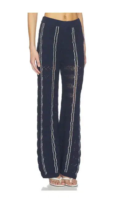 Central Park West Amber Novelty Stitch Sweater Pant | Thumbnail 2 Central Park West Amber Novelty Stitch Sweater Pant | Thumbnail 2