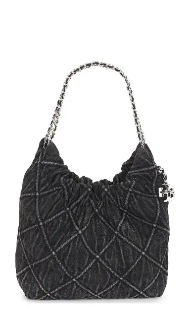 Tory Burch Denim Mini Hobo Bag | Thumbnail 2 Tory Burch Denim Mini Hobo Bag | Thumbnail 2