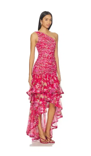 PatBo Peony Asymmetrical Maxi Dress | Thumbnail 2 PatBo Peony Asymmetrical Maxi Dress | Thumbnail 2