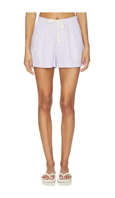 DL1961 Isabel High Rise Pleated Shorts | Thumbnail 1 DL1961 Isabel High Rise Pleated Shorts | Thumbnail 1