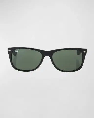 Ray-Ban Men's New Wayfarer 58mm Flat-Top Plastic Sunglasses | Thumbnail 2 Ray-Ban Men's New Wayfarer 58mm Flat-Top Plastic Sunglasses | Thumbnail 2