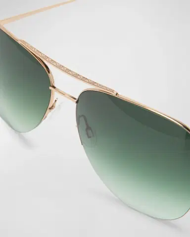 Barton Perreira Men's Chevalier Julep Aviator Sunglasses | Thumbnail 4 Barton Perreira Men's Chevalier Julep Aviator Sunglasses | Thumbnail 4