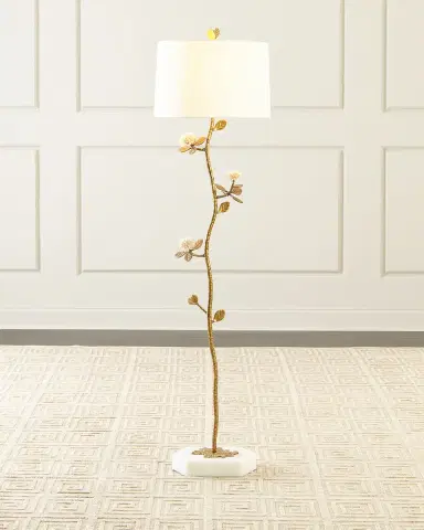 John-Richard Collection Quartz Bloom Floor Lamp | Thumbnail 2 John-Richard Collection Quartz Bloom Floor Lamp | Thumbnail 2