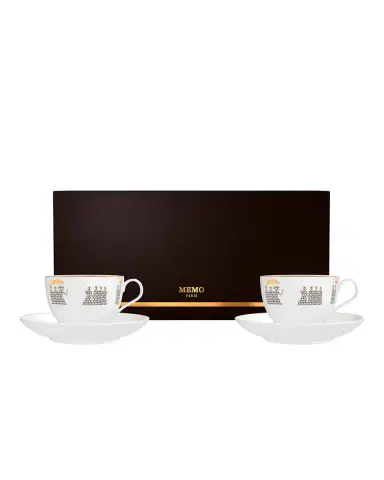 Memo Paris 2 x 4 oz. Jasmine from Ilha do Mel Candle in Tea Cups Set | Thumbnail 2 Memo Paris 2 x 4 oz. Jasmine from Ilha do Mel Candle in Tea Cups Set | Thumbnail 2