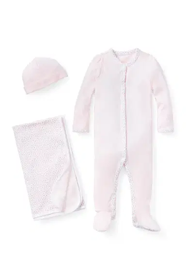 Polo Ralph Lauren Girl's Interlock Cotton Beanie | Thumbnail 4 Polo Ralph Lauren Girl's Interlock Cotton Beanie | Thumbnail 4