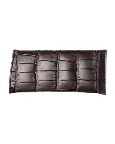 Abas Men's Alligator Eyeglass Case | Thumbnail 1 Abas Men's Alligator Eyeglass Case | Thumbnail 1
