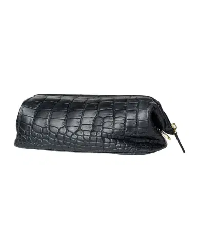 Abas Men's Alligator Travel Toiletry Bag | Thumbnail 1 Abas Men's Alligator Travel Toiletry Bag | Thumbnail 1