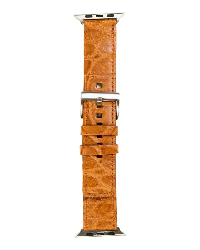 Men 's Apple Watch Matte Alligator Watch Strap Men 's Apple Watch Matte Alligator Watch Strap