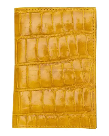 Abas Traditional Alligator Passport Holder | Thumbnail 1 Abas Traditional Alligator Passport Holder | Thumbnail 1