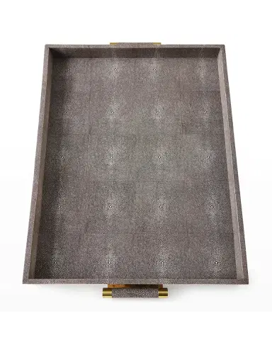 AERIN Classic Faux Shagreen Butler Tray | Thumbnail 2 AERIN Classic Faux Shagreen Butler Tray | Thumbnail 2