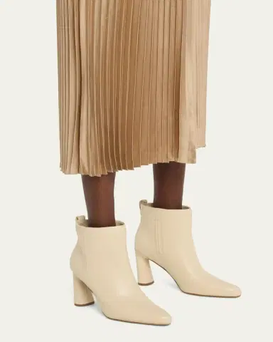 Vince Hillside Leather Ankle Booties | Thumbnail 2 Vince Hillside Leather Ankle Booties | Thumbnail 2