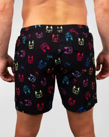 Maceoo Men's Lion Swim Shorts | Thumbnail 2 Maceoo Men's Lion Swim Shorts | Thumbnail 2