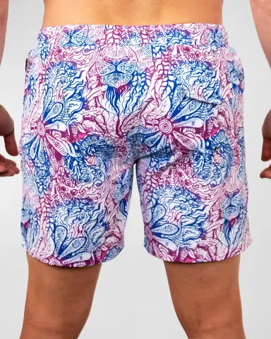 Maceoo Men's Lion Swim Shorts | Thumbnail 2 Maceoo Men's Lion Swim Shorts | Thumbnail 2