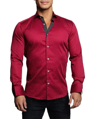 Maceoo Men's Einstein Dotline Sport Shirt | Thumbnail 1 Maceoo Men's Einstein Dotline Sport Shirt | Thumbnail 1