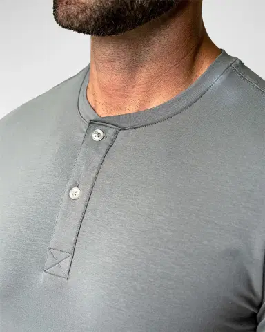 Maceoo Men's Core Henley Shirt | Thumbnail 4 Maceoo Men's Core Henley Shirt | Thumbnail 4