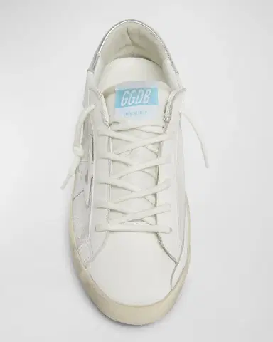 Golden Goose Super Star Mix Leather Low-Top Sneakers | Thumbnail 5 Golden Goose Super Star Mix Leather Low-Top Sneakers | Thumbnail 5