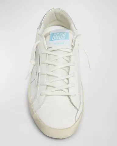 Golden Goose Super Star Mix Leather Low-Top Sneakers | Thumbnail 6 Golden Goose Super Star Mix Leather Low-Top Sneakers | Thumbnail 6