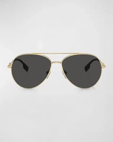 Burberry 0BE3147 Steel Aviator Sunglasses | Thumbnail 2 Burberry 0BE3147 Steel Aviator Sunglasses | Thumbnail 2