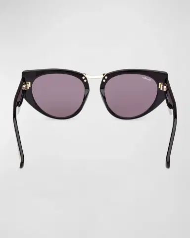 Max Mara Bridge1 Acetate Cat-Eye Sunglasses | Thumbnail 5 Max Mara Bridge1 Acetate Cat-Eye Sunglasses | Thumbnail 5