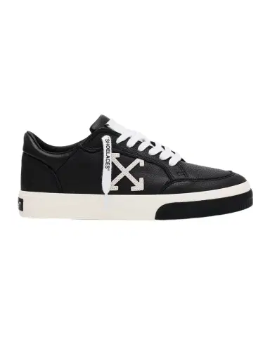 Off-White Vulcanized Leather Low-Top Sneakers | Thumbnail 1 Off-White Vulcanized Leather Low-Top Sneakers | Thumbnail 1