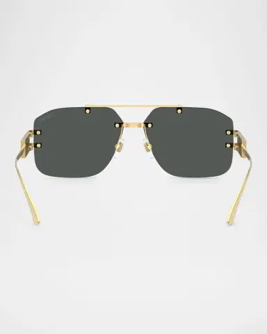 Versace Men's VE2275 Rectangular Sunglasses | Thumbnail 4 Versace Men's VE2275 Rectangular Sunglasses | Thumbnail 4