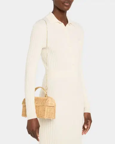 Judith Leiber Couture Isla Basket Rattan Top-Handle Bag | Thumbnail 4 Judith Leiber Couture Isla Basket Rattan Top-Handle Bag | Thumbnail 4