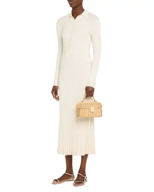 Isla Basket Rattan Top-Handle Bag Isla Basket Rattan Top-Handle Bag
