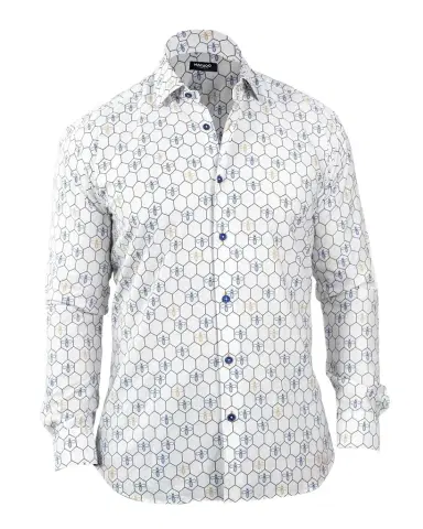 Maceoo Men's Fibonacci Bumblegon Cotton Sport Shirt | Thumbnail 1 Maceoo Men's Fibonacci Bumblegon Cotton Sport Shirt | Thumbnail 1
