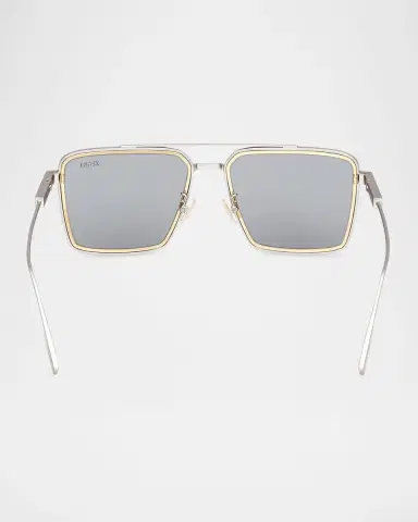 ZEGNA Men's Metal Aviator Sunglasses | Thumbnail 5 ZEGNA Men's Metal Aviator Sunglasses | Thumbnail 5