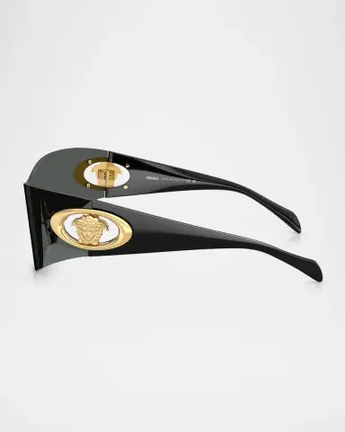 Versace VE2280 Wrap Around Metal Sunglasses | Thumbnail 2 Versace VE2280 Wrap Around Metal Sunglasses | Thumbnail 2