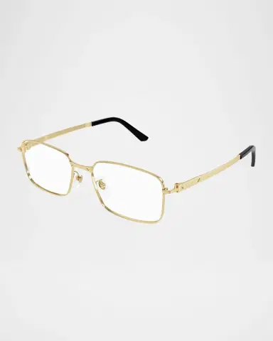Cartier Men's CT0555OA Titanium Rectangle Optical Frames | Thumbnail 3 Cartier Men's CT0555OA Titanium Rectangle Optical Frames | Thumbnail 3