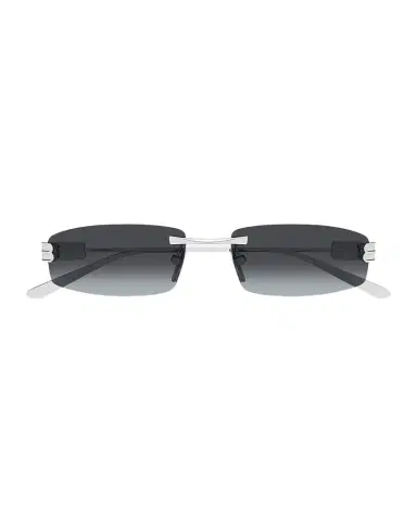 Balenciaga Men 's Rimless BB Metal Rectangle Sunglasses | Thumbnail 1 Balenciaga Men 's Rimless BB Metal Rectangle Sunglasses | Thumbnail 1