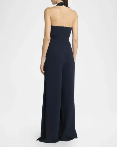 Talbot Runhof Liaison2 Sleeveless Wide-Leg Jumpsuit | Thumbnail 3 Talbot Runhof Liaison2 Sleeveless Wide-Leg Jumpsuit | Thumbnail 3