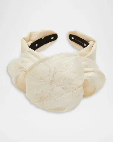 Lele Sadoughi Zaha Silk Headband | Thumbnail 2 Lele Sadoughi Zaha Silk Headband | Thumbnail 2
