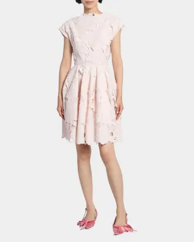 Erdem Cameo Guipure Lace Mini Dress | Thumbnail 3 Erdem Cameo Guipure Lace Mini Dress | Thumbnail 3