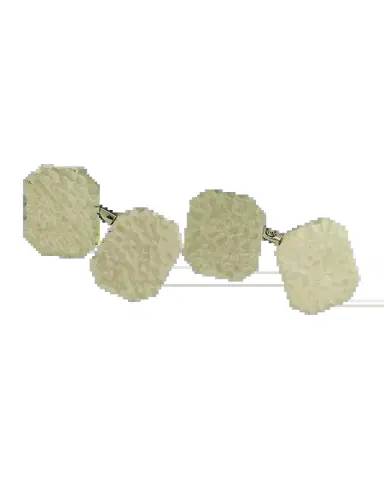 NM Estate Estate Carrington & Co. 14K Yellow Gold Hammered Cufflinks | Thumbnail 2 NM Estate Estate Carrington & Co. 14K Yellow Gold Hammered Cufflinks | Thumbnail 2