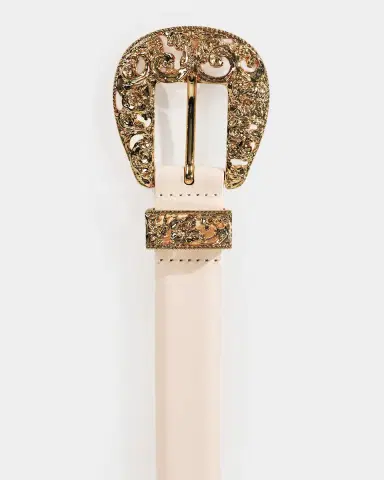 Déhanche Versailles 24K Gold-Plated Leather Belt | Thumbnail 2 Déhanche Versailles 24K Gold-Plated Leather Belt | Thumbnail 2