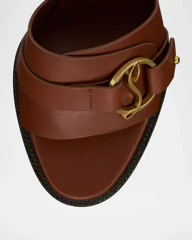 Christian Louboutin 55mm Her in Roma Leather Mules | Thumbnail 3 Christian Louboutin 55mm Her in Roma Leather Mules | Thumbnail 3