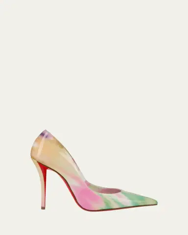 Christian Louboutin 100mm Miss Z Tie-Dye Patent Leather Pumps | Thumbnail 5 Christian Louboutin 100mm Miss Z Tie-Dye Patent Leather Pumps | Thumbnail 5