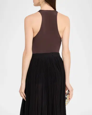 Zimmermann Luna Plunge Bodysuit | Thumbnail 3 Zimmermann Luna Plunge Bodysuit | Thumbnail 3