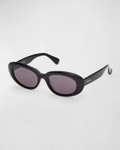 Max Mara 53MM Oval Sunglasses | Thumbnail 4 Max Mara 53MM Oval Sunglasses | Thumbnail 4