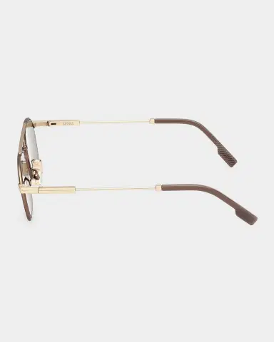Zegna Men's Double-Bridge Metal Rectangle Sunglasses | Thumbnail 5 Zegna Men's Double-Bridge Metal Rectangle Sunglasses | Thumbnail 5